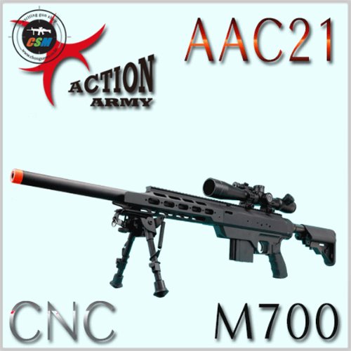 [액션아미] ACTION ARMY AAC-21 / M700 (풀메탈 가스식 볼트액션 스나이퍼건)