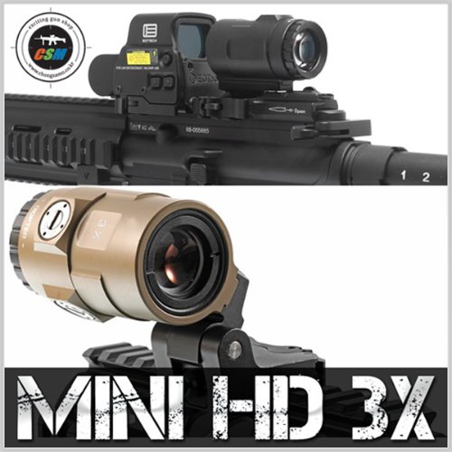 [조준점 조준선 없는 광학장비] Mini HD 3X - 색상선택