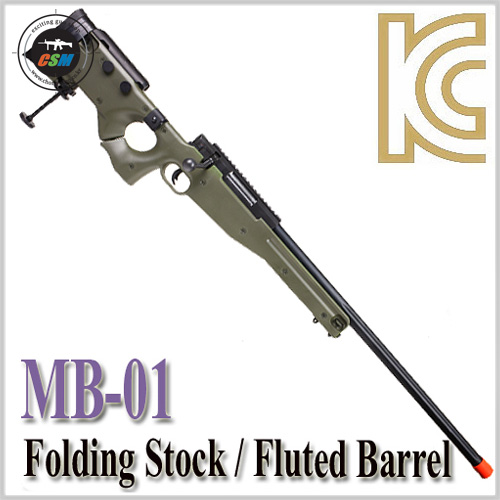 [WELL] MB-01 OD / Folding Stock &amp; Fluted Barrel