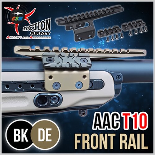 [액션아미] T10 Front Rail Set (ACTION ARMY 프론트 레일세트)
