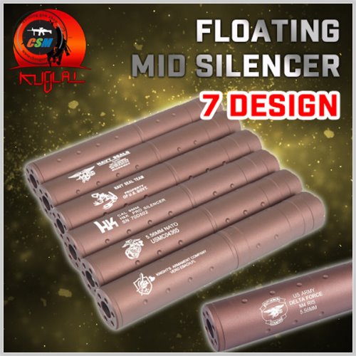 [단순반품][ - 역] Floating MID Silencer / KNIGHT&#039;S