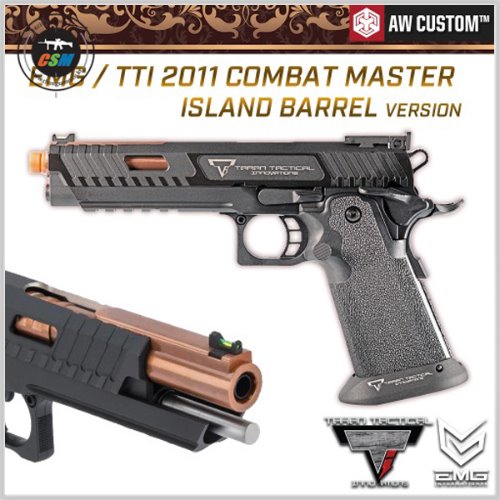 [EMG] TTI™ 2011 Combat Master Island Barrel Version + 사은품패키지