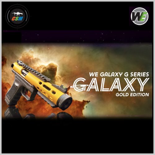 [WE] GALAXY LUGER MARK IV GBB GOLD - 리얼마킹 (갤럭시 루거 G시리즈)