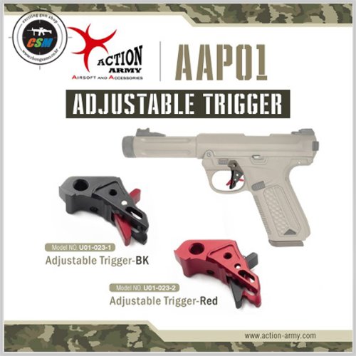 [액션아미] AAP-01 Adjustable Trigger (ACTION ARMY 메탈재질 조절트리거)
