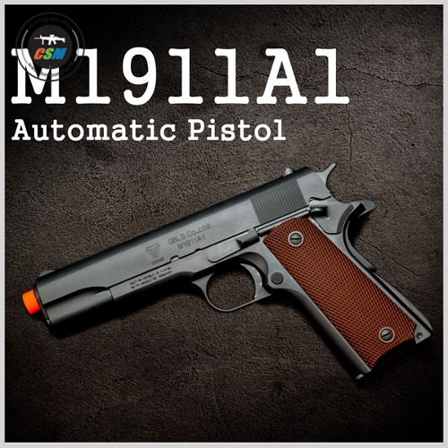 [GBLS] M1911A1 FULL STEEL (무각인버전 DAS COLT  / 다스콜트 풀스틸 사은품패키지)