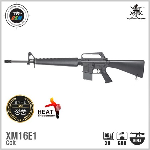 [정품 강화버전] VFC Colt XM16E1 V3 GBBR 베트남전 버전 / 가스소총 콜트라이센스 리얼각인