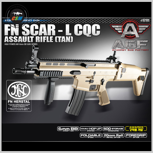 [아카데미] FN SCAR-L CQC - TAN