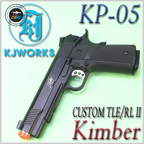 [KJW] KP-05 / KIMBER CUSTOM TLE/RL II + 사은품패키지 (풀메탈 가스건 핸드건 서바이벌 비비탄총)
