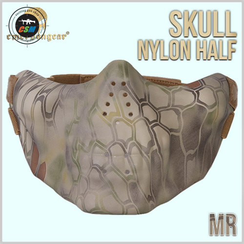 Skull Nylon Half Face Mask / MR 